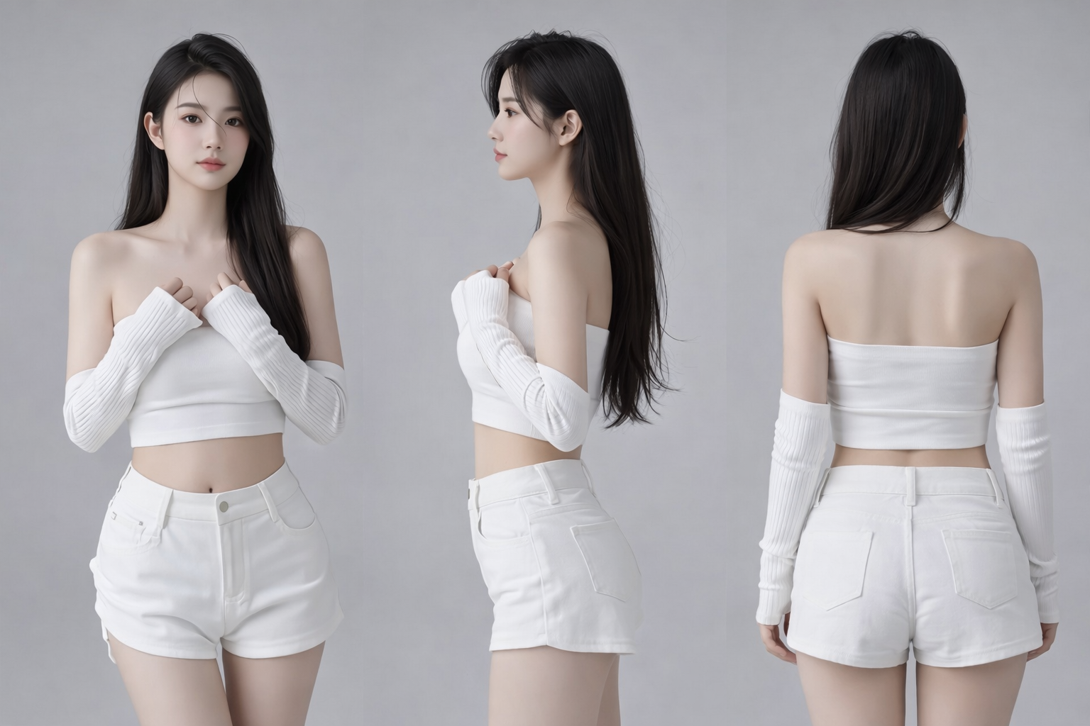 Yomi 虚拟服装模特形象 2